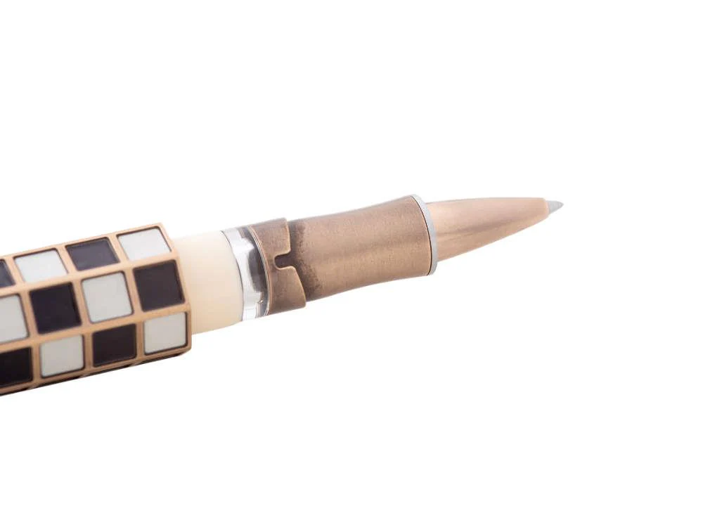 Visconti Checkmate Rollerball pen, Bronze, Ivory, Limited Edition, KP62-01-RB - Image 3