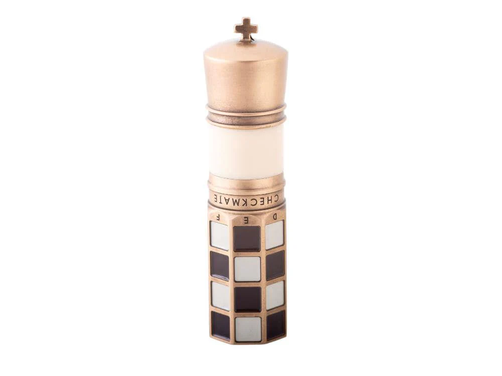 Visconti Checkmate Rollerball pen, Bronze, Ivory, Limited Edition, KP62-01-RB - Image 4