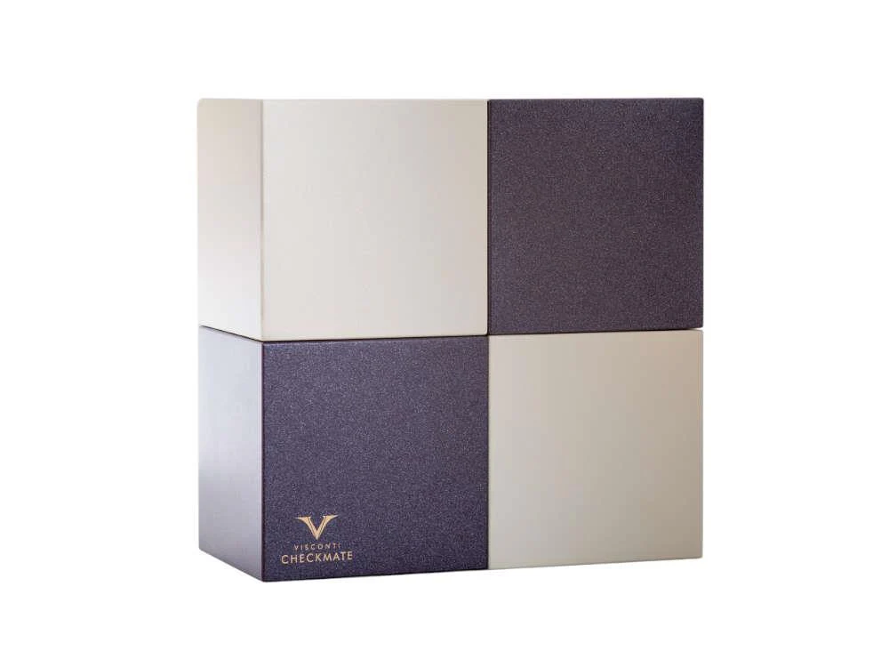 Visconti Checkmate Rollerball pen, Bronze, Ivory, Limited Edition, KP62-01-RB - Image 6