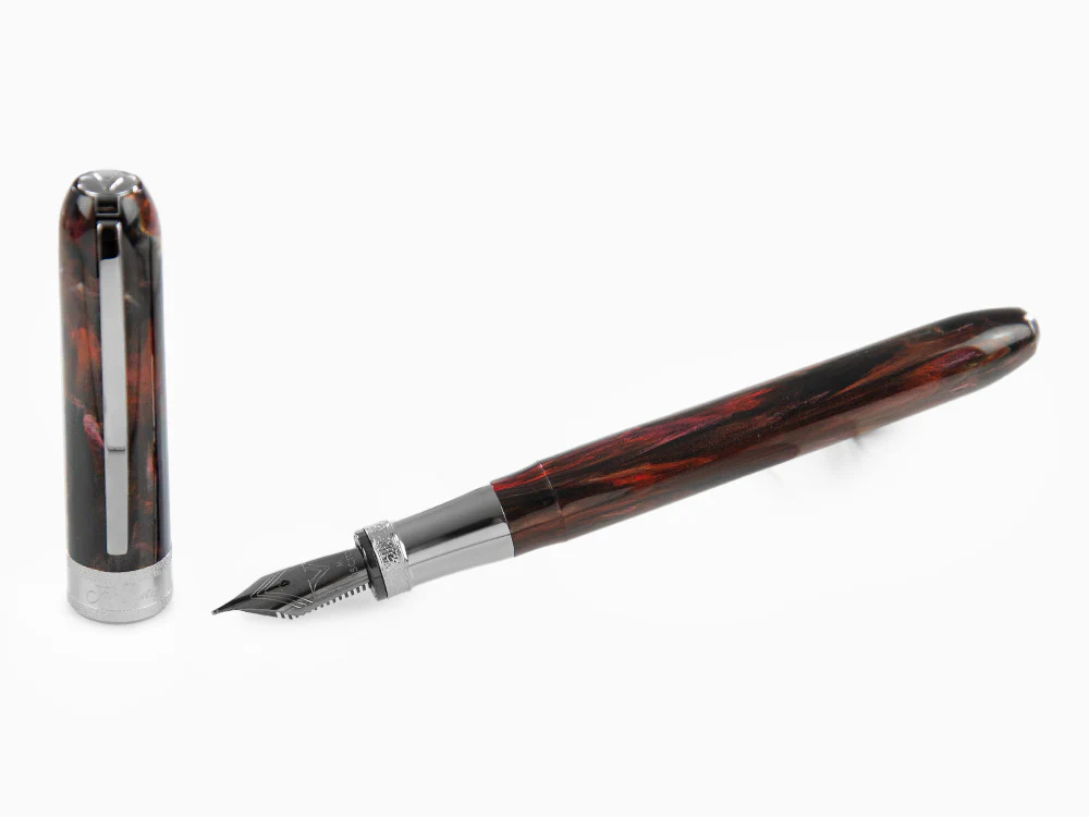 Visconti Comedia Inferno Fountain Pen, Red/Black, KP10-52-FP - Image 2