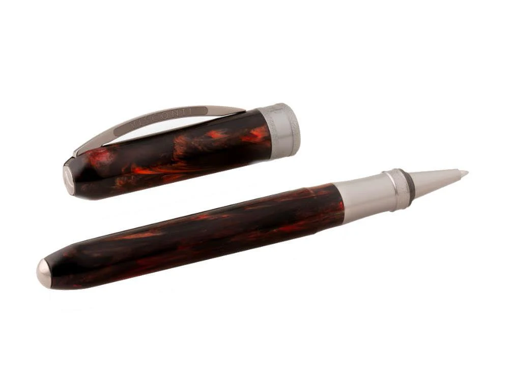 Visconti Comedia Inferno Rollerball pen, Acrylic Resin, Red/Black, KP10-52-RB - Image 3