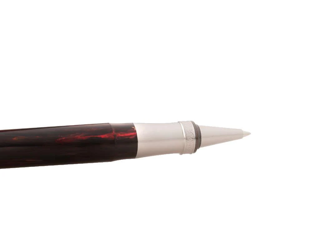 Visconti Comedia Inferno Rollerball pen, Acrylic Resin, Red/Black, KP10-52-RB - Image 4