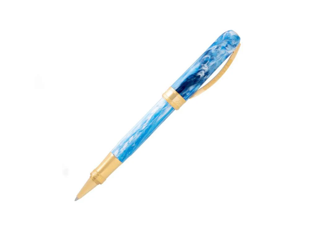 Visconti Comedia Paradiso Rollerball pen, Acrylic Resin, Blue, KP10-51-RB - Image 2