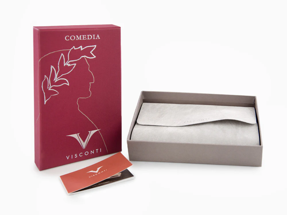 Visconti Comedia Purgatorio Fountain Pen, Grey, KP10-50-FP - Image 10