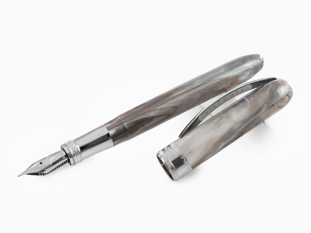 Visconti Comedia Purgatorio Fountain Pen, Grey, KP10-50-FP - Image 4