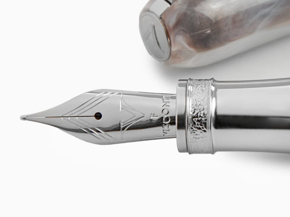 Visconti Comedia Purgatorio Fountain Pen, Grey, KP10-50-FP - Image 5