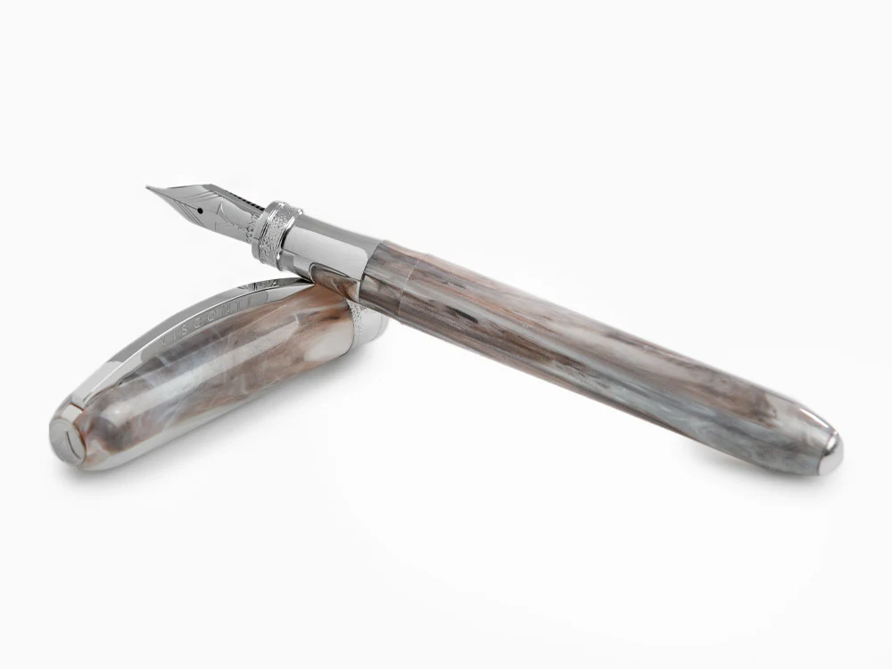 Visconti Comedia Purgatorio Fountain Pen, Grey, KP10-50-FP - Image 6