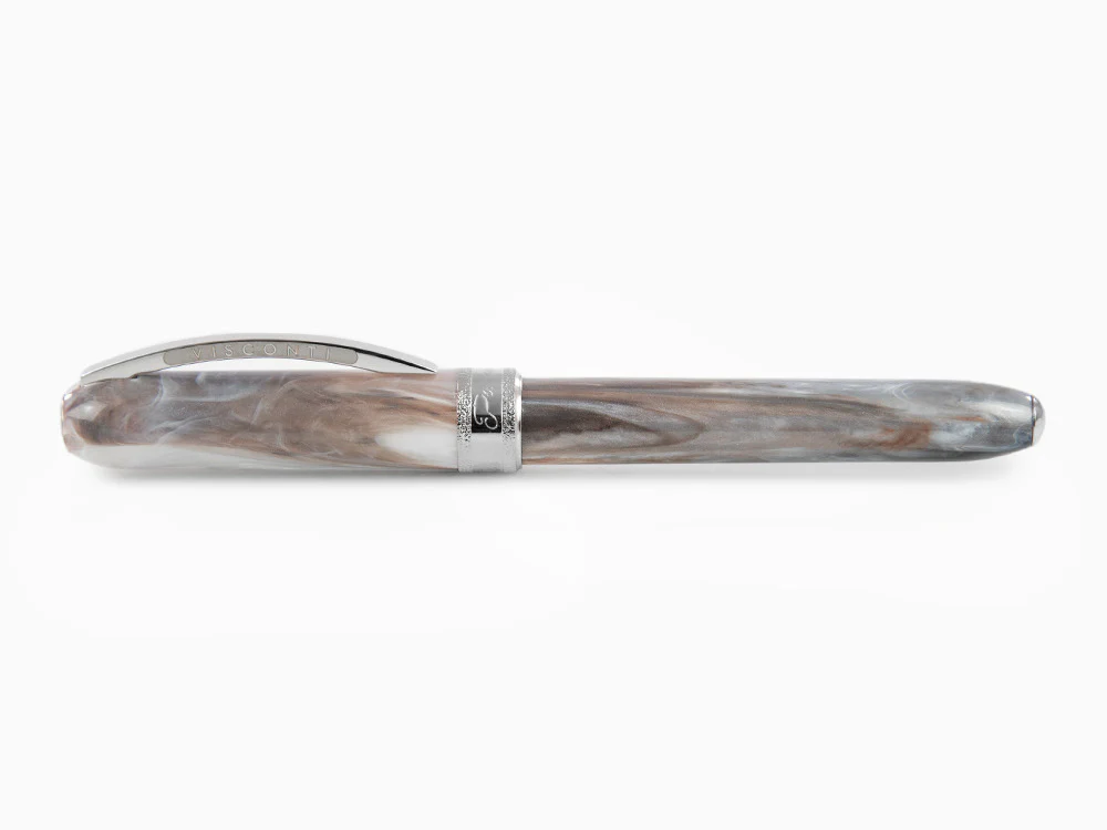 Visconti Comedia Purgatorio Fountain Pen, Grey, KP10-50-FP - Image 7