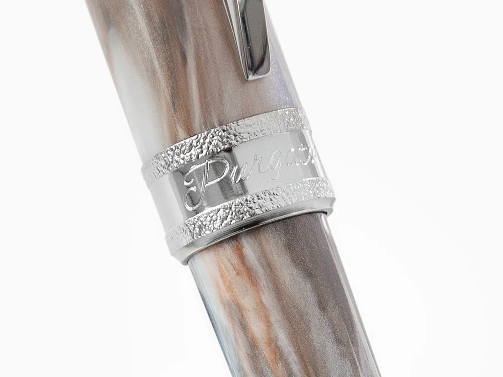 Visconti Comedia Purgatorio Fountain Pen, Grey, KP10-50-FP - Image 8