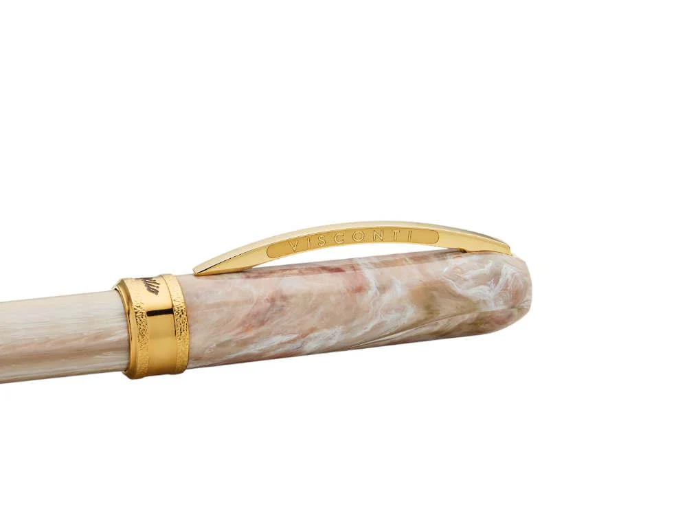 Visconti Comedia Virgilio Ballpoint pen, Acrylic, Pink, Gold plated, KP10-53-BP - Image 4