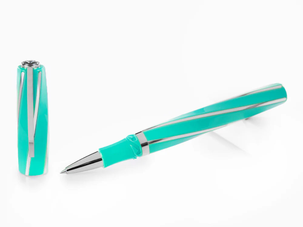 Visconti Divina Elegance Wave Rollerball pen, Acrylic, Palladium, KP18-13-RB - Image 2