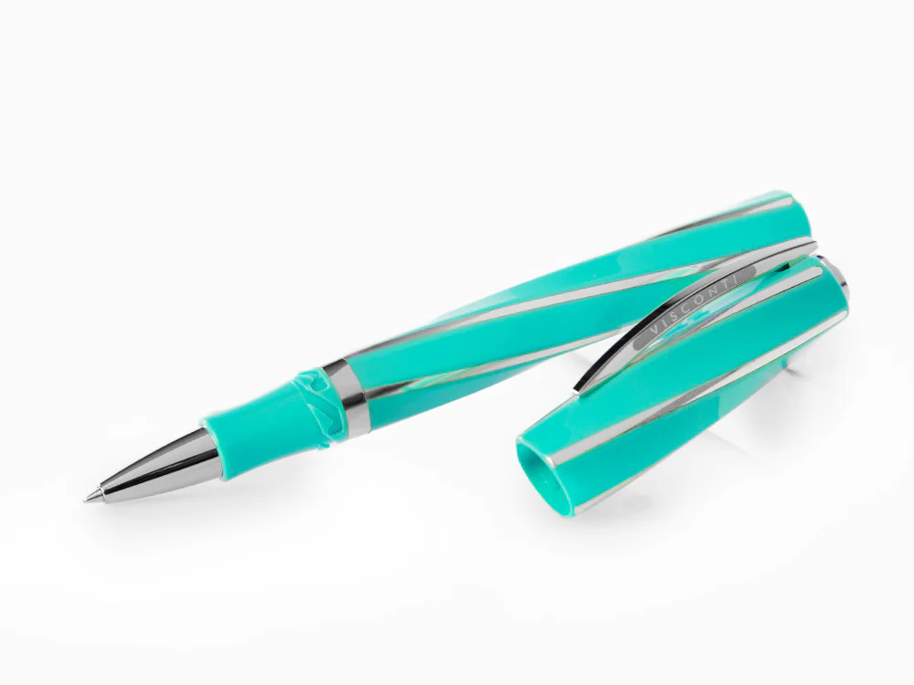 Visconti Divina Elegance Wave Rollerball pen, Acrylic, Palladium, KP18-13-RB - Image 4