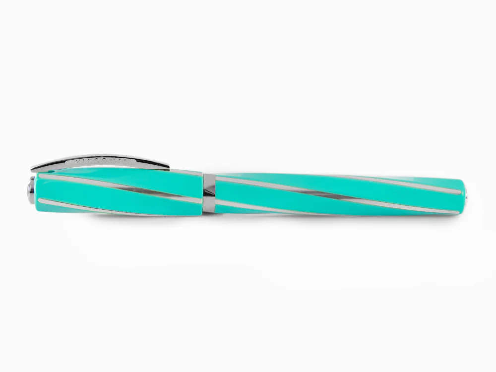 Visconti Divina Elegance Wave Rollerball pen, Acrylic, Palladium, KP18-13-RB - Image 9