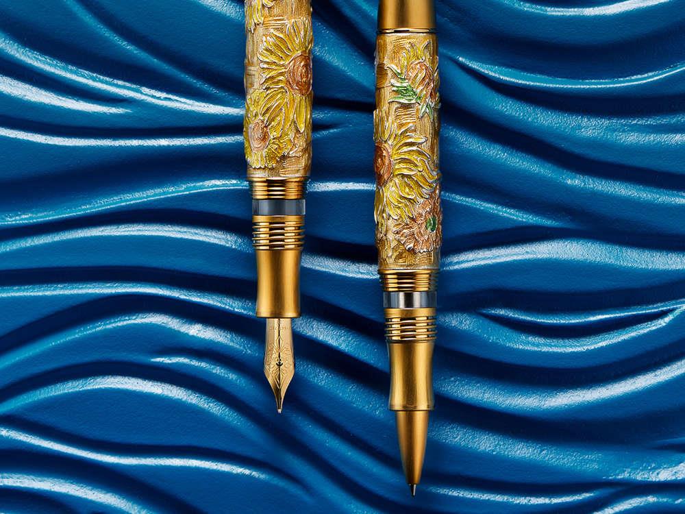 Visconti Dreaming Sunflower Rollerball pen, Golden, Limited Edition, KP61-02-RB - Image 10