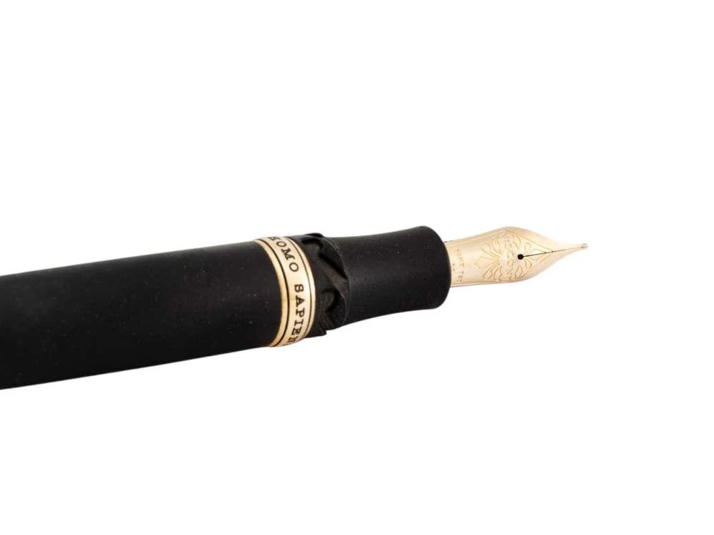 Visconti Homo Sapiens Basaltic Lava Bronze Fountain Pen, KP15-07-FP - Image 3
