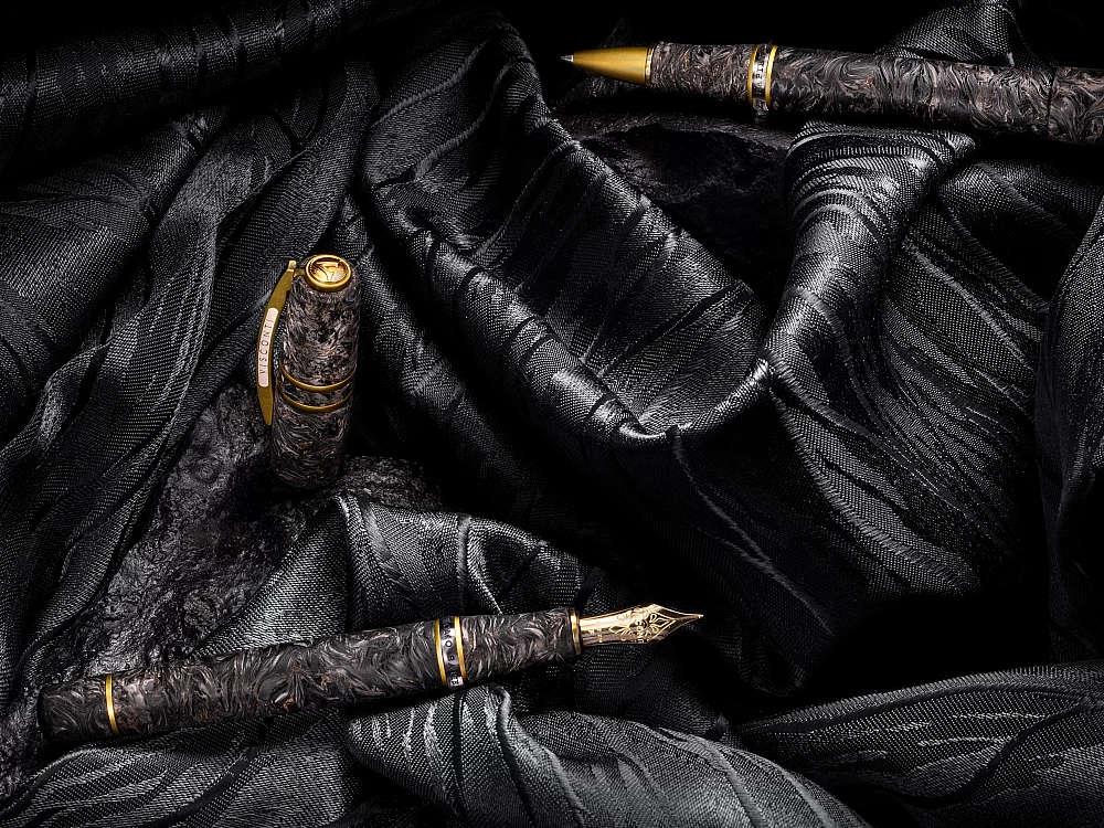 Visconti Homo Sapiens Carbon Moiré Rollerball pen, Limited Edition, KP15-45-RB - Image 9