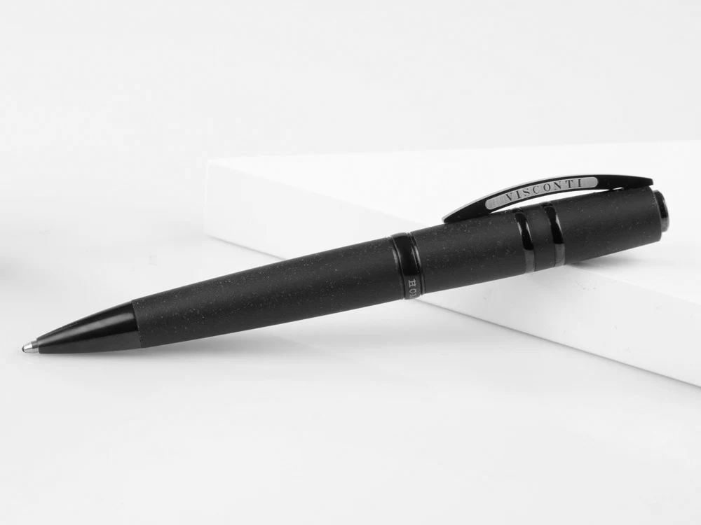 Visconti Homo Sapiens Dark Age Ballpoint pen, Basaltic lava, PVD, KP15-05-BP - Image 2