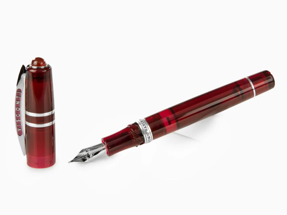 Visconti Homo Sapiens Demo Stones Ruby Fountain Pen, KP15-17-FP - Image 2