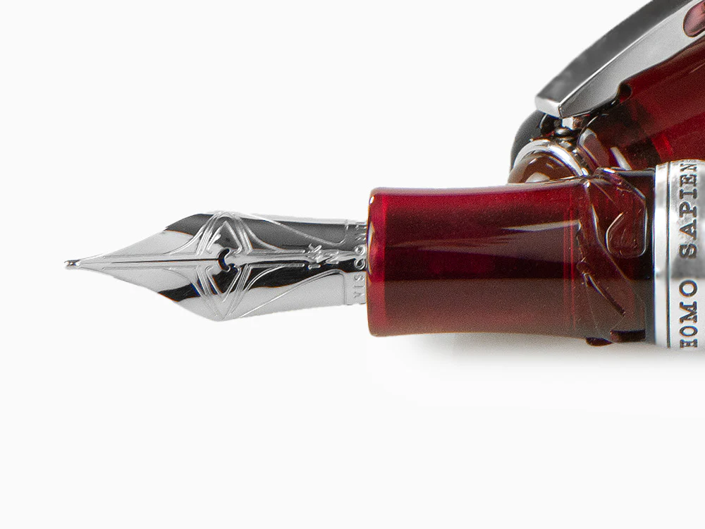 Visconti Homo Sapiens Demo Stones Ruby Fountain Pen, KP15-17-FP - Image 5