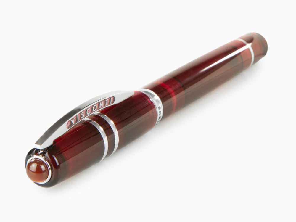 Visconti Homo Sapiens Demo Stones Ruby Fountain Pen, KP15-17-FP - Image 6