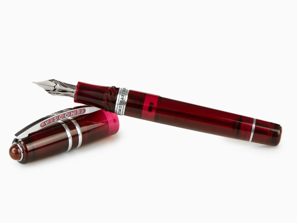 Visconti Homo Sapiens Demo Stones Ruby Fountain Pen, KP15-17-FP - Image 7