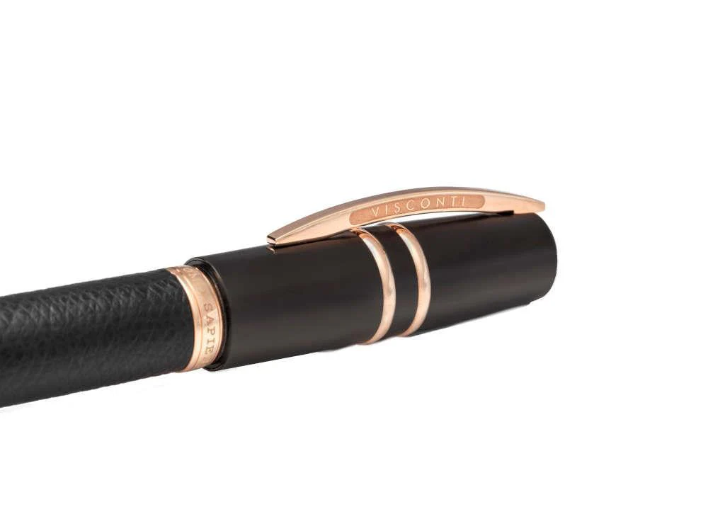 Visconti Homo Sapiens Dual Touch Black Rollerball pen, Leather, KP15-23-RB - Image 3