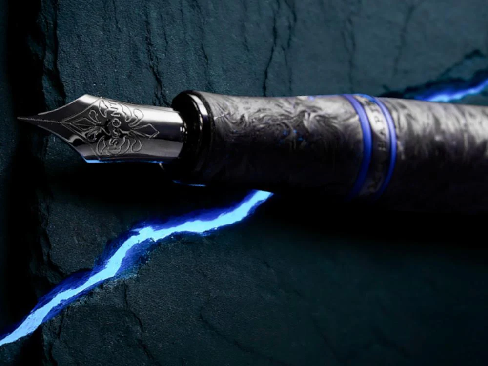 Visconti HS Carbon Abyssus Fountain Pen, Limited Edition, KP15-46-FP - Image 9