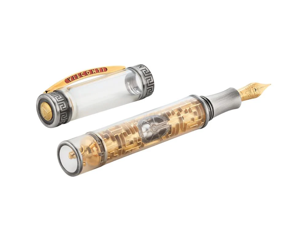 Visconti Maze Fountain Pen,18k Gold, Limited Edition, KP68-01-FP - Image 2