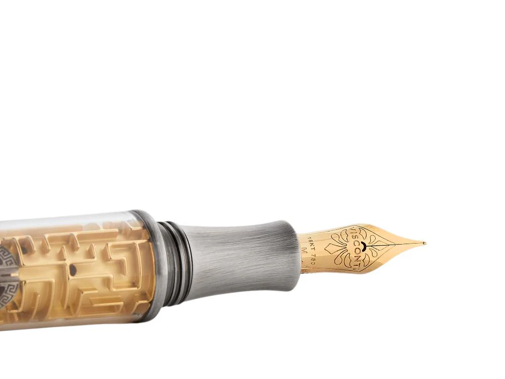 Visconti Maze Fountain Pen,18k Gold, Limited Edition, KP68-01-FP - Image 4