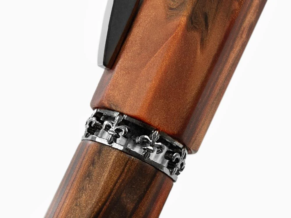Visconti Medici Fountain Pen, Acrosilk, Brown, KP17-40-01-FP - Image 9
