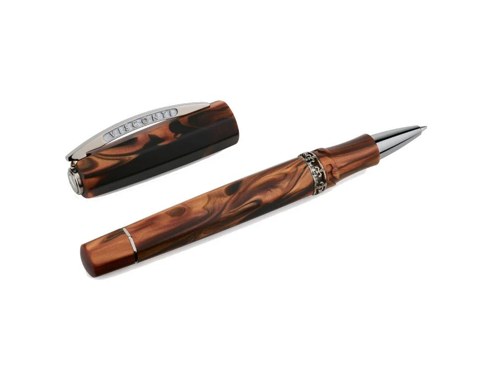 Visconti Medici Rollerball pen, Acrosilk, Ruthenium trim, KP17-40-01-RB - Image 3