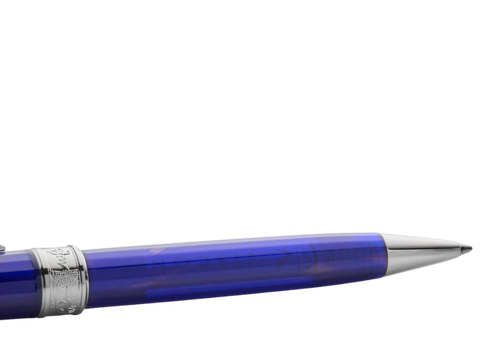 Visconti Michelangelo Ballpoint pen, Resin, Blue, KP67-01-BP - Image 3