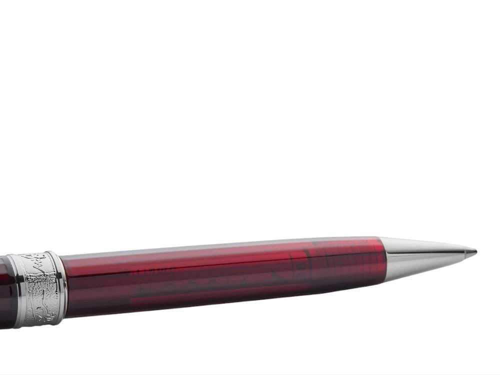 Visconti Michelangelo Ballpoint pen, Resin, Red, KP67-02-BP - Image 3