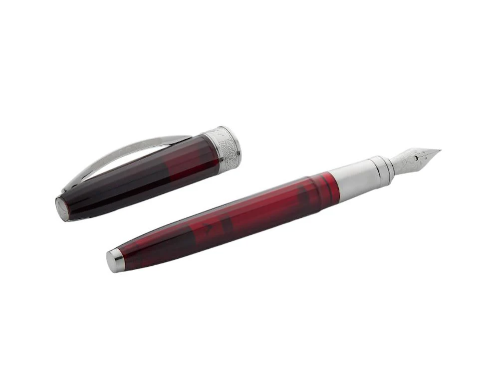 Visconti Michelangelo Fountain Pen, Resin,Red, KP67-02-FP10 - Image 2