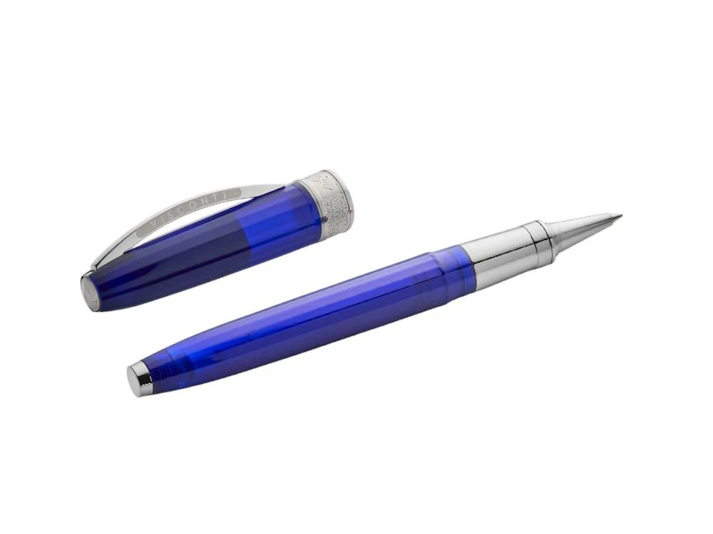 Visconti Michelangelo Rollerball pen, Resin, Blue, KP67-01-RB - Image 2