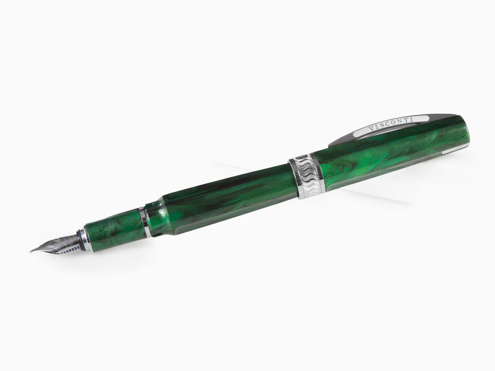 Visconti Mirage Emerald Fountain Pen, Injected resin, KP09-05-FP - Image 4