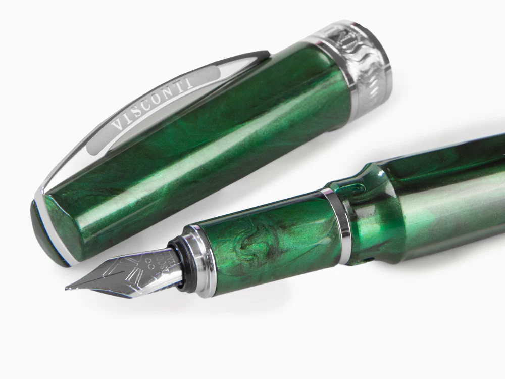 Visconti Mirage Emerald Fountain Pen, Injected resin, KP09-05-FP - Image 5