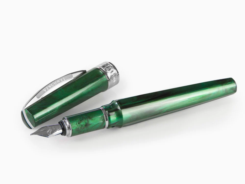 Visconti Mirage Emerald Fountain Pen, Injected resin, KP09-05-FP - Image 7