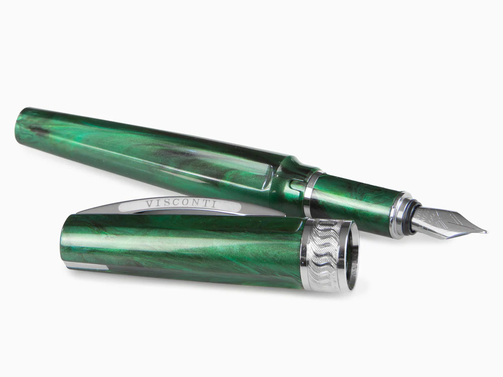 Visconti Mirage Emerald Fountain Pen, Injected resin, KP09-05-FP - Image 8