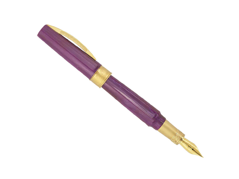 Visconti Mirage Mythos Aphrodite Fountain Pen, Gold plated, KP07-14-FP - Image 11
