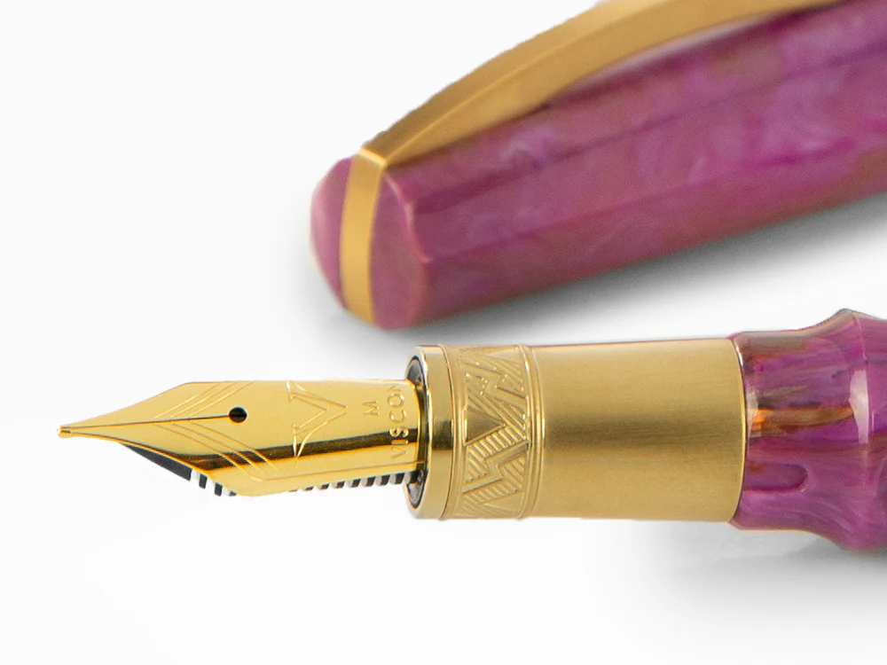 Visconti Mirage Mythos Aphrodite Fountain Pen, Gold plated, KP07-14-FP - Image 5