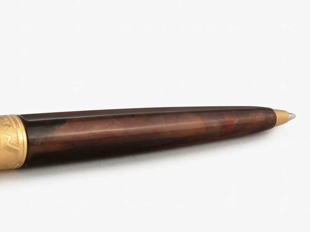 Visconti Mirage Mythos Apollo Ballpoint pen, Resin, Brown, KP07-08-BP - Image 2