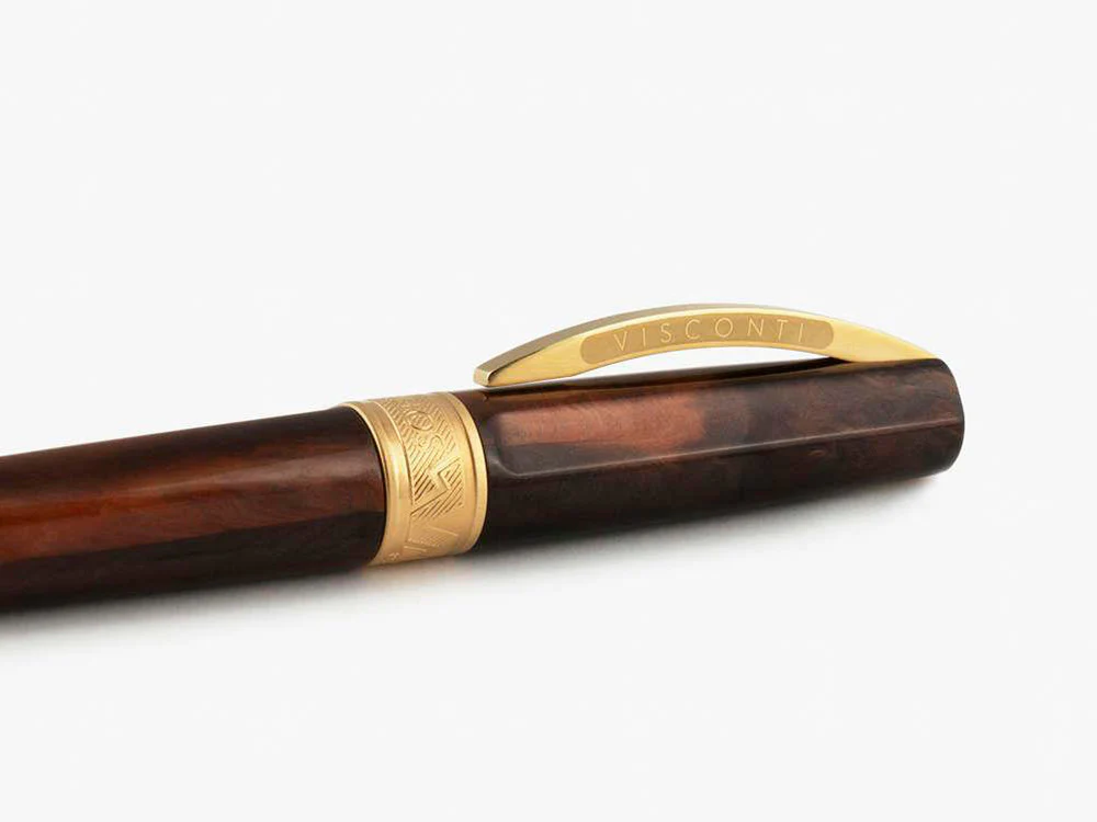 Visconti Mirage Mythos Apollo Ballpoint pen, Resin, Brown, KP07-08-BP - Image 3