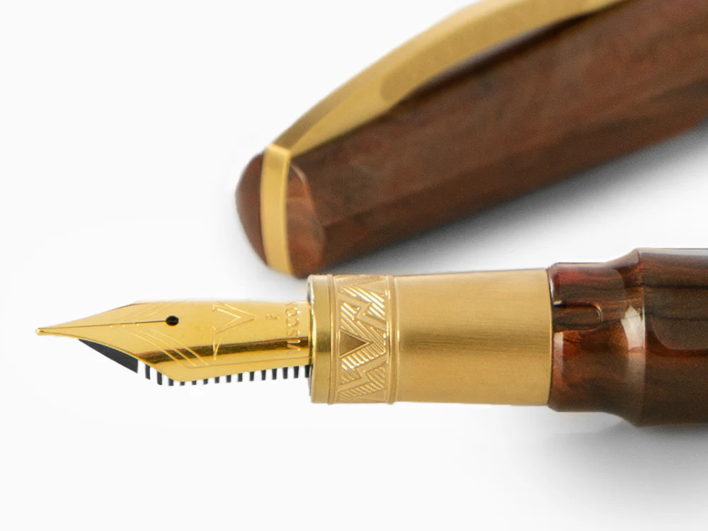 Visconti Mirage Mythos Apollo Fountain Pen, Gold plated, KP07-08-FP - Image 5