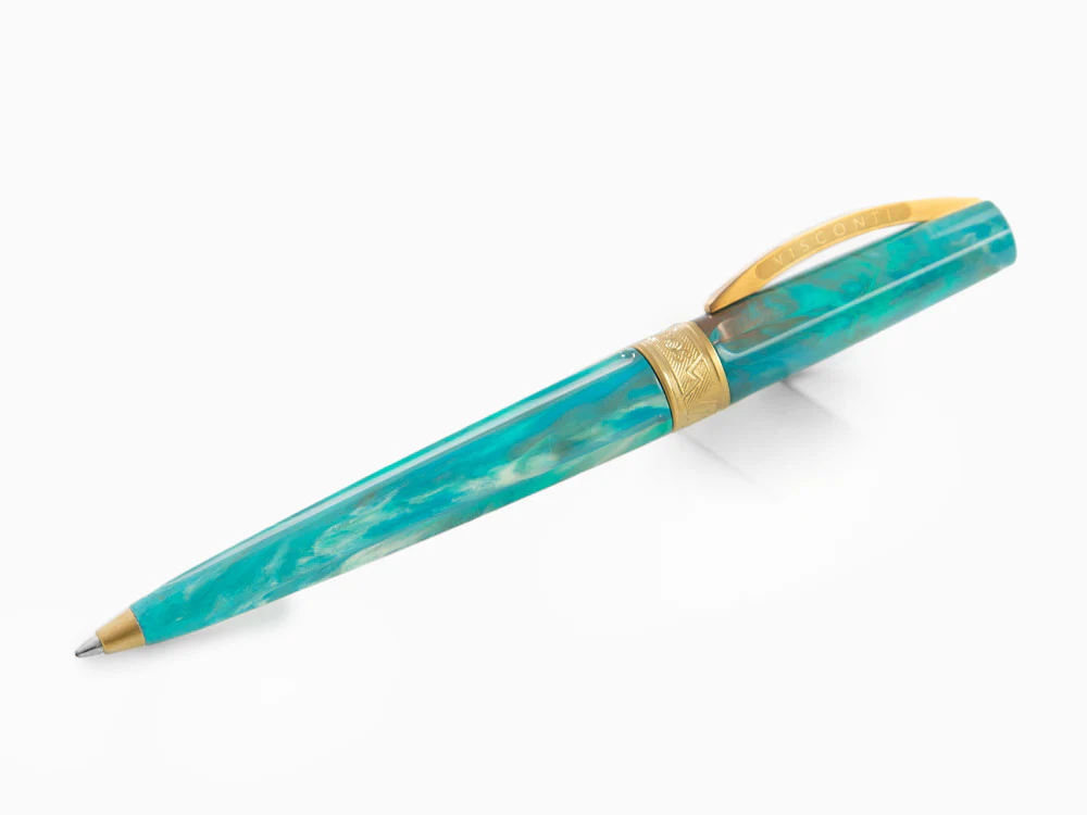 Visconti Mirage Mythos Athena Ballpoint pen, Resin, Blue, KP07-15-BP - Image 2