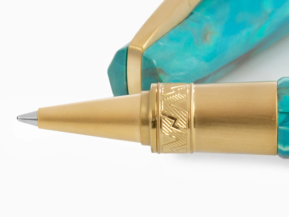 Visconti Mirage Mythos Athena Rollerball, Acrylic Resin, Gold plated, KP07-15-RB - Image 5