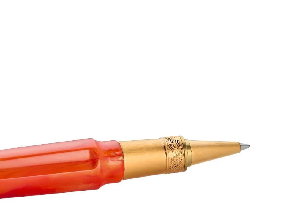 Visconti Mirage Mythos Demeter Rollerball pen, Resin,Orange KP07-20-RB - Image 3