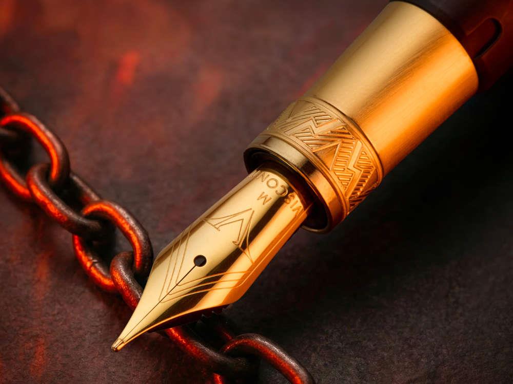 Visconti Mirage Mythos Hades Fountain Pen, KP07-22-FP - Image 9