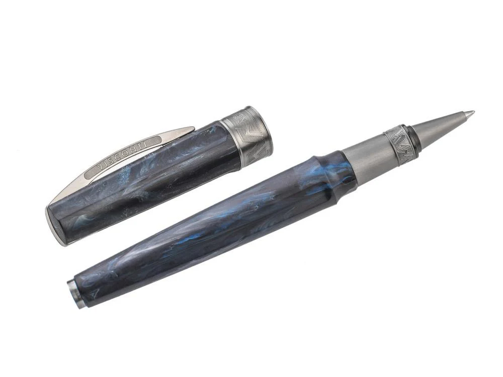Visconti Mirage Mythos Poseidon Rollerball pen, Acrylic Resin, Blue KP07-16-RB - Image 3