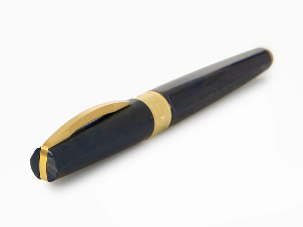 Visconti Mirage Mythos Zeus Fountain Pen, Blue, Gold plated, KP07-09-FP - Image 6
